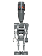 LEGO IG-88 with Round 1 x 1 Plate minifigure