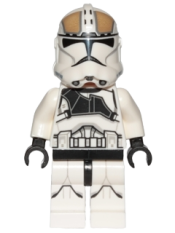 LEGO Clone Trooper Gunner (Phase 2) - Scowl minifigure