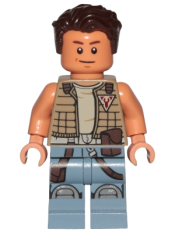 LEGO Zander - Dark Tan Jacket minifigure