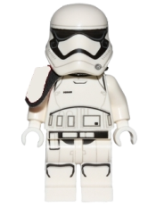 LEGO First Order Stormtrooper Squad Leader (Rounded Mouth Pattern) minifigure