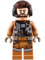 LEGO Resistance Speeder Pilot (Nodin Chavdri) minifigure