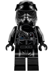 LEGO First Order TIE Pilot, Three White Lines on Helmet minifigure