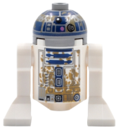 LEGO Astromech Droid, R2-D2, Dirt Stains on Front minifigure