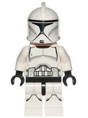 LEGO Clone Trooper (Phase 1) - Printed Legs, Scowl minifigure