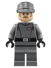 LEGO Imperial Recruitment Officer (Chief / Navy Captain) minifigure