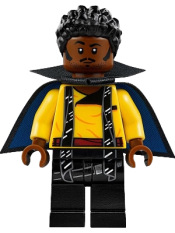 LEGO Lando Calrissian, Young (Short Cape with Collar) minifigure