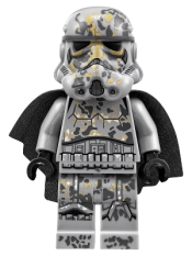 LEGO Mimban Stormtrooper - Male, Light Nougat Head, Scowl minifigure