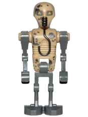 LEGO 2-1B Medical Droid (Dotted Badge and Peeling Paint Pattern) minifigure