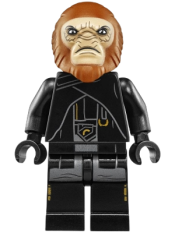 LEGO Dryden's Guard (Hylobon Enforcer) - Closed Mouth minifigure