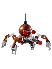 LEGO Dwarf Spider Droid (Reddish Brown Dome) minifigure