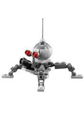 LEGO Dwarf Spider Droid (Dark Bluish Gray Dome, Mini Blaster / Shooter) minifigure