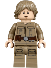 LEGO Luke Skywalker (Cloud City, Dark Tan Shirt) minifigure