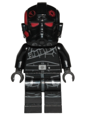 LEGO Inferno Squad Agent (Frown, Sunken Eyes) minifigure