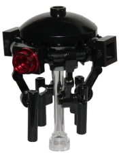 LEGO Imperial Probe Droid, Black Sensors, Single Bar Frame Octagonal minifigure