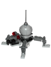 LEGO Dwarf Spider Droid (Light Bluish Gray Dome, Mini Blaster/Shooter) minifigure