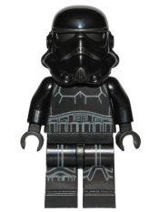 LEGO Imperial Shadow Trooper (Dual Molded Helmet) - Male, Light Nougat Head, Scowl minifigure