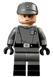 LEGO Imperial Officer (Junior Lieutenant / Lieutenant) - Dual Molded Legs minifigure