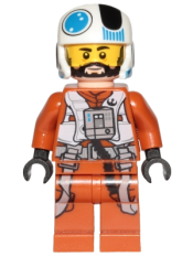 LEGO Temmin 'Snap' Wexley - Medium Nougat Lines Under Eyes and Chin minifigure