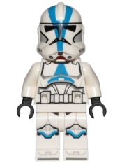 LEGO Clone Trooper, 501st Legion (Phase 2) - White Arms, Nougat Head minifigure