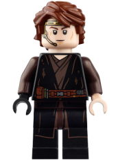 LEGO Anakin Skywalker (Dirt Stains, Headset) minifigure