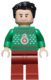 LEGO Poe Dameron (Green Christmas Sweater with BB-8) minifigure