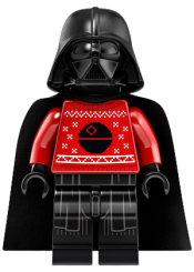 LEGO Darth Vader (Red Christmas Sweater with Death Star) minifigure