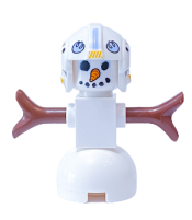 LEGO Snowman - Rebel Pilot Helmet minifigure