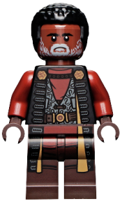 LEGO Greef Karga - Black Magistrate Robe and Gray Beard minifigure