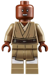 LEGO Mace Windu (Dark Tan Legs, Open Mouth) minifigure