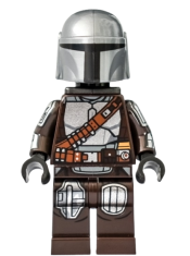 LEGO The Mandalorian (Din Djarin / 'Mando') - Silver Beskar Armor, Jet Pack minifigure