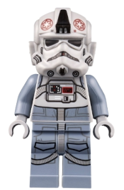 LEGO AT-AT Driver - Dark Red Imperial Logo, Female minifigure