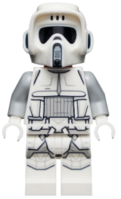 LEGO Scout Trooper, Hoth (Dual Molded Helmet, Printed Legs, Female) minifigure
