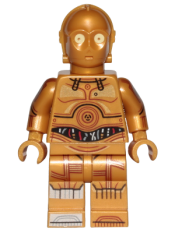 LEGO C-3PO - Printed Legs, Toes and Arms minifigure