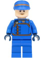 LEGO Pre-Mor Security Deputy Inspector Syril Karn minifigure