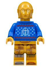 LEGO C-3PO - Holiday Sweater minifigure