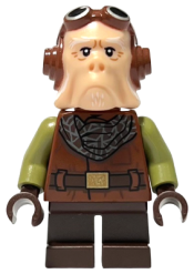 LEGO Kuiil - Backpack minifigure