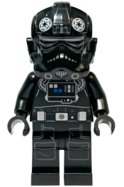 LEGO Imperial TIE Bomber Pilot - Light Nougat Head minifigure