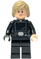 LEGO Luke Skywalker - Jedi Master, Shaggy Hair minifigure