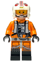LEGO Luke Skywalker - Pilot Suit, Printed Arms, Black Boots minifigure