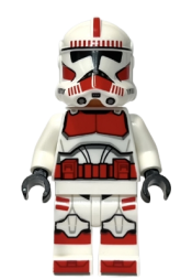 LEGO Clone Shock Trooper, Coruscant Guard (Phase 2) - Nougat Head (75354) minifigure