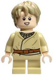 LEGO Anakin Skywalker - Short Legs, Thick Messy Hair minifigure