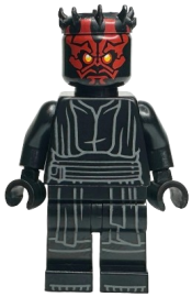 LEGO Darth Maul - Horns, Printed Legs, Closed Mouth minifigure