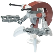 LEGO Droideka (Destroyer Droid) - Light Bluish Gray Claws set