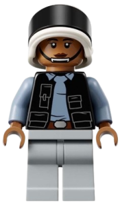 LEGO Rebel Fleet Trooper - Female, Vest with Pockets, Black Neck minifigure