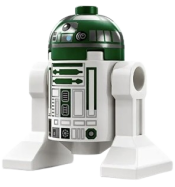 LEGO Astromech Droid, R4-P44 - Dark Silver Band Around Dome (75402) set