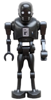 LEGO K-2SO Droid - Dark Silver Chest Panel set