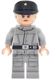 LEGO Imperial Crew - Black Cap with Tan Hair set