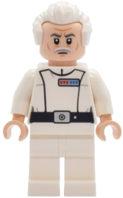 LEGO Admiral (Colonel) Wullf Yularen - Swept Back Hair set
