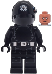 LEGO Imperial Gunner - Helmet with White Imperial Logo, Sienna Head set
