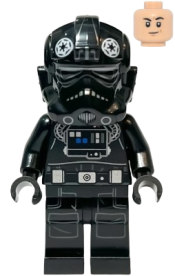 LEGO Imperial TIE Fighter Pilot - Medium Tan Head set
